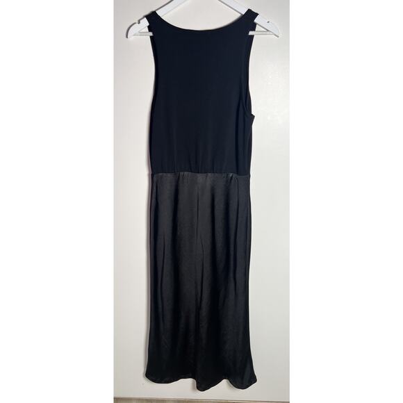 Anthropologie x Mare Knit Slip Twofer Black Midi Dress - Picture 6 of 13
